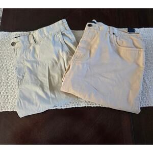 Men's Tommy Hilfiger Pants Tan (2 Pairs) 40X30